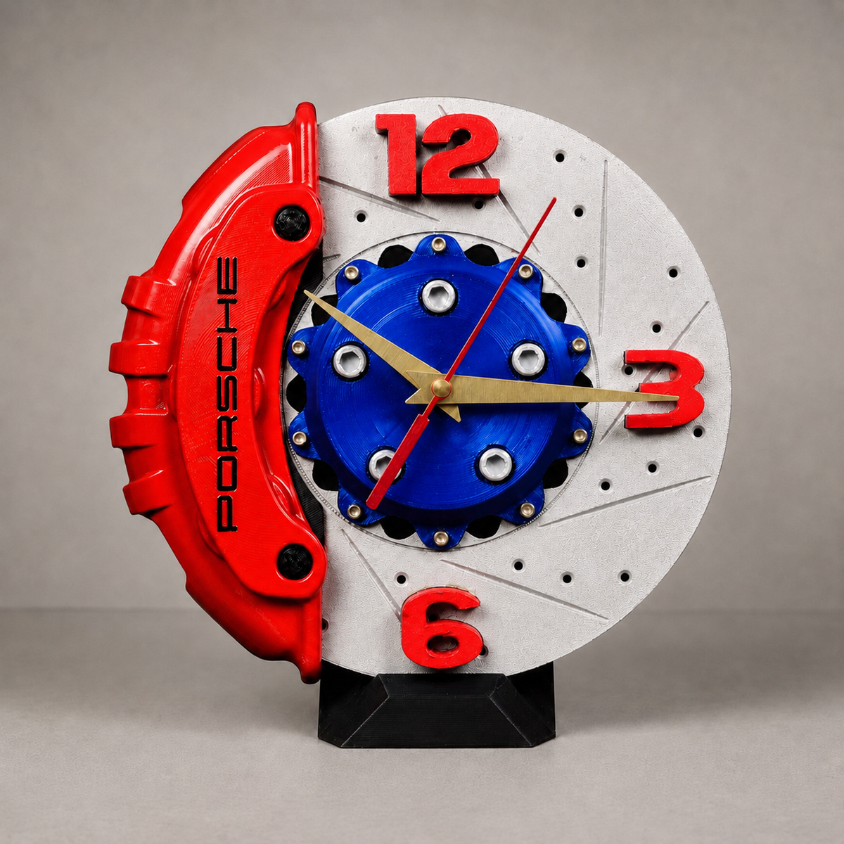 Chrono Caliper Disc Brake Clock
